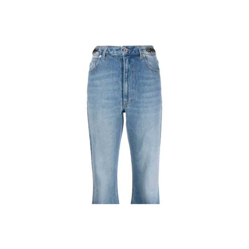 Rabanne Coin detail Flared Jeans-6