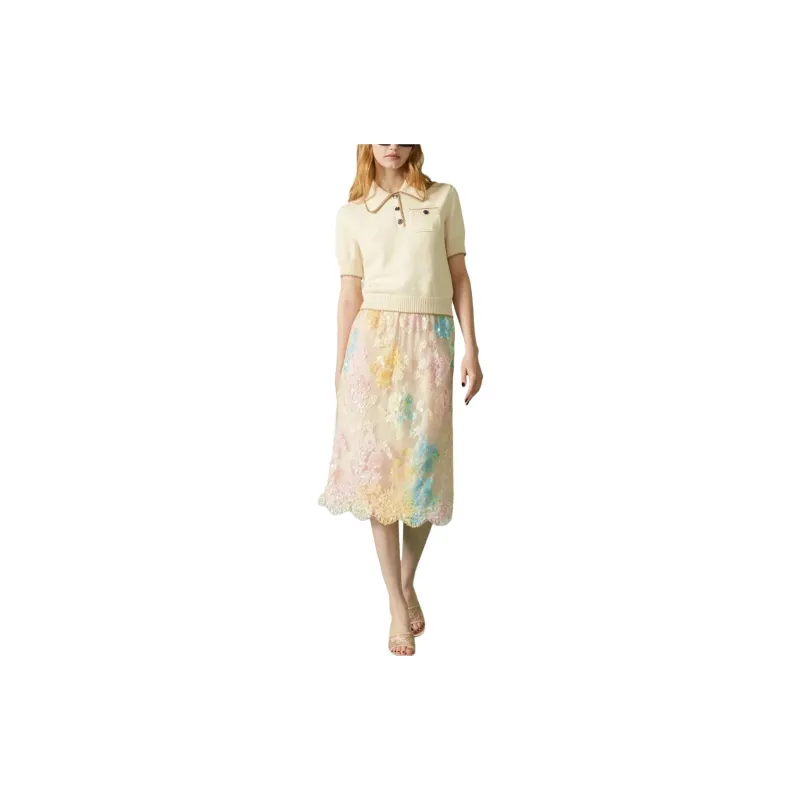 GUCCI SS23 Polo Shirt Women's Beige-1