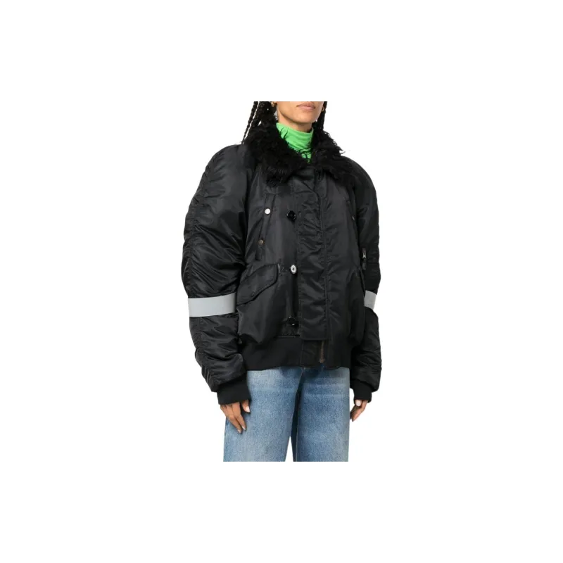 MM6 Maison Margiela Jackets Women's Black-3