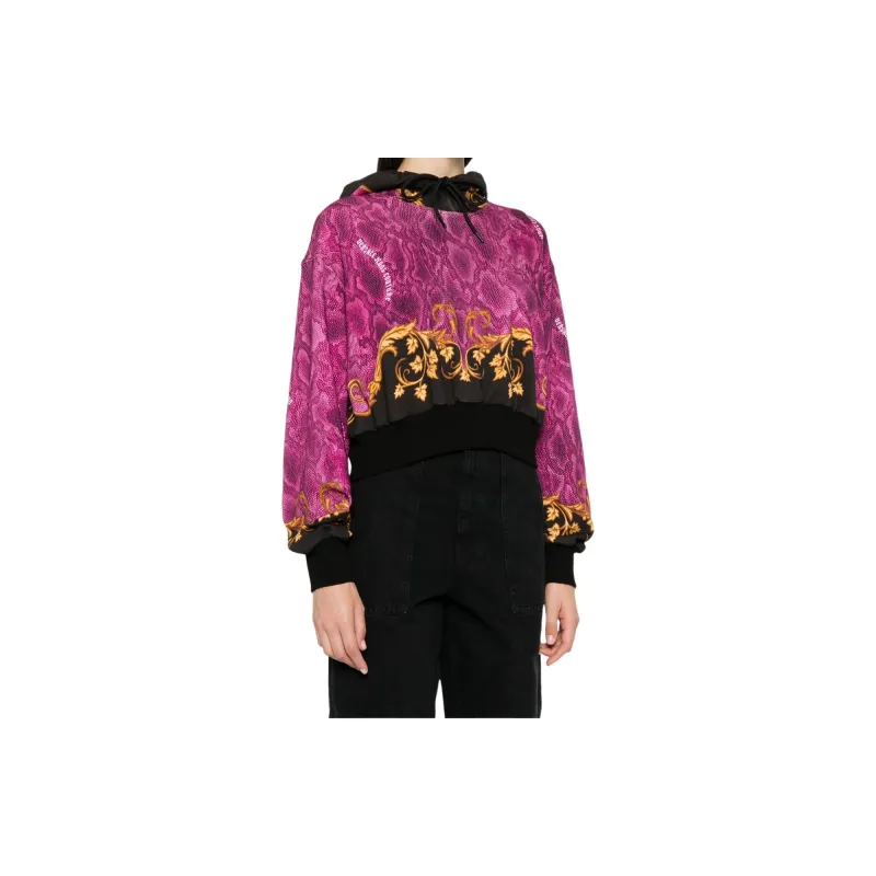VERSACE JEANS COUTURE Barocco print Hoodie-3