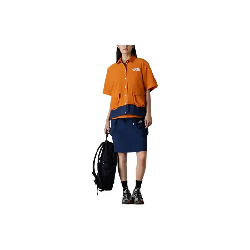 THE NORTH FACE UE Series Shirt Women's Orange-2