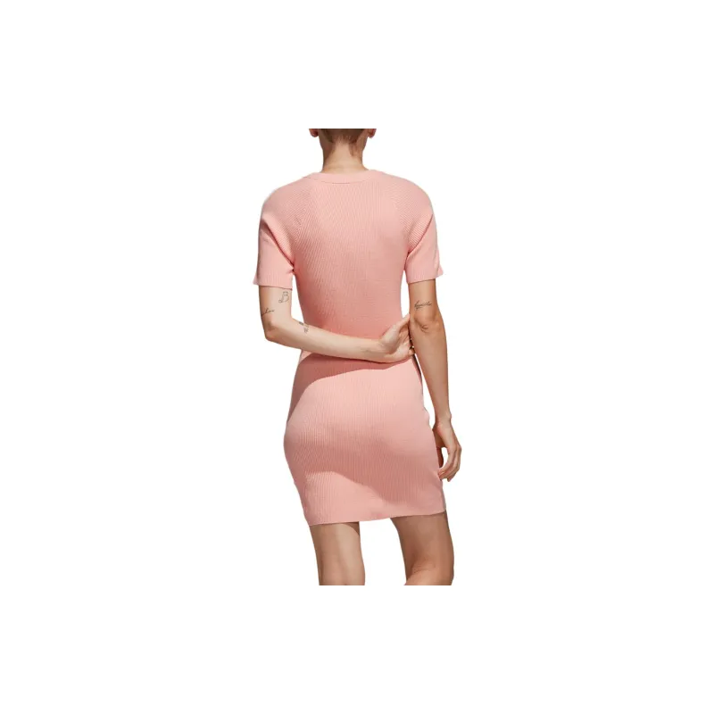 Adidas Originals Short Sleeved Dresses Women's Red-4