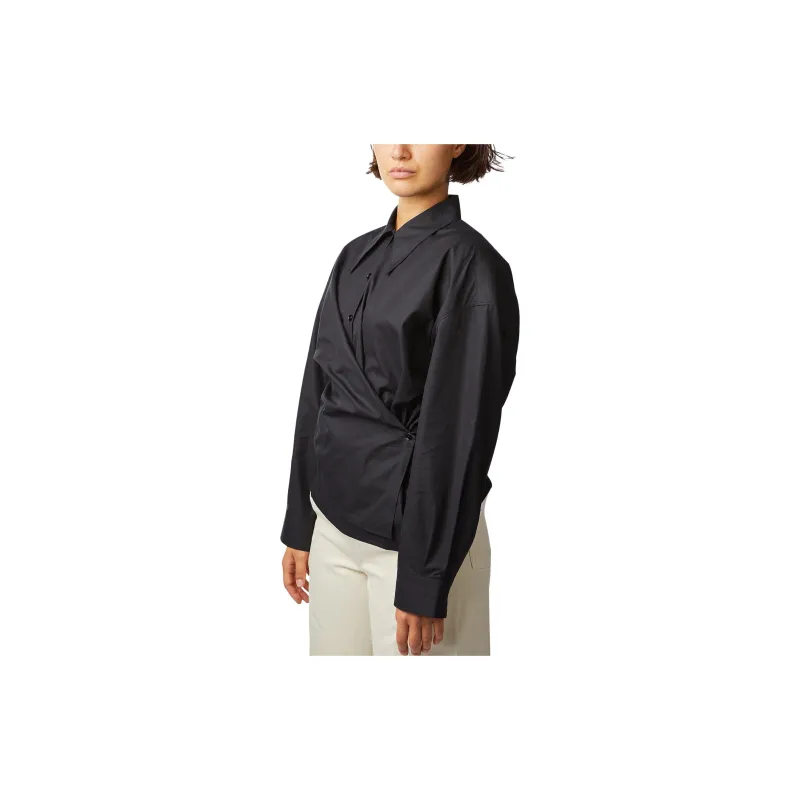 Lemaire Twisted Shirt Sp 'Midnight Turquoise'-2