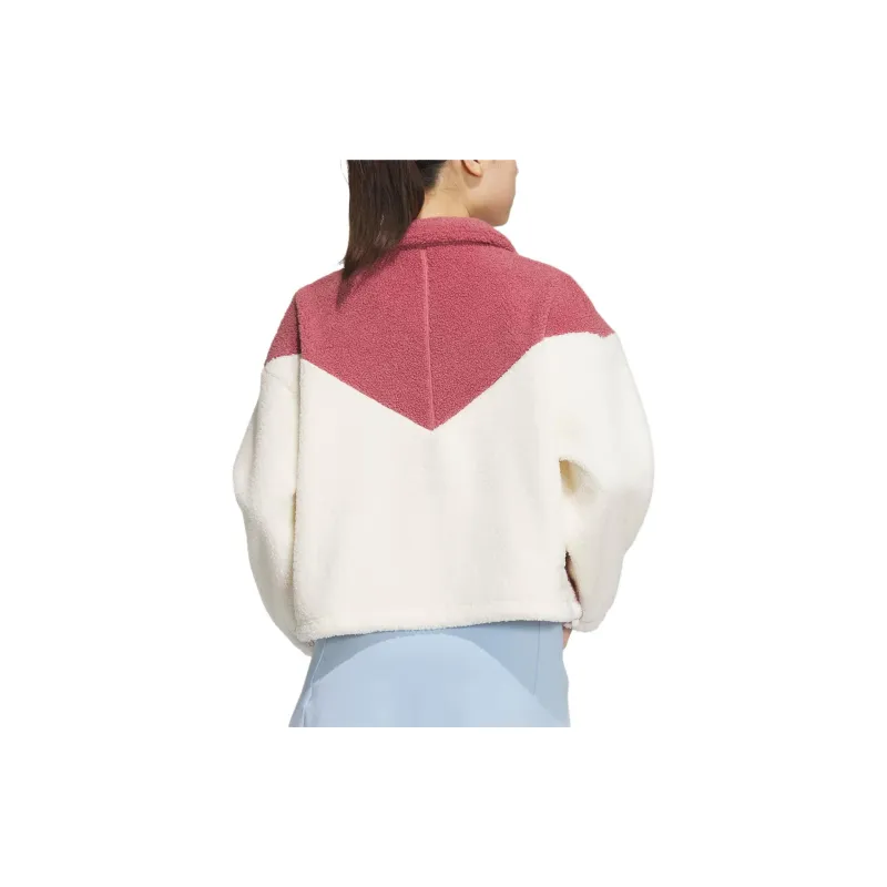 Adidas Originals COLLEGIATE Jacket Women's Dark Pink/Ivory-1