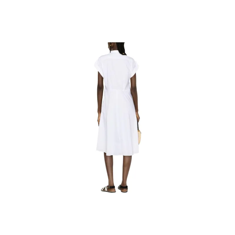 Polo Ralph Lauren Short Sleeved Dresses Women's White-2