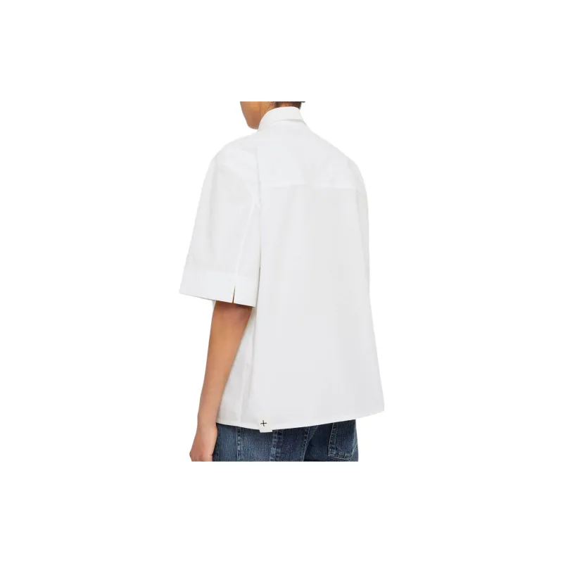 JIL SANDER SS24 Polo Shirt Women's White-3