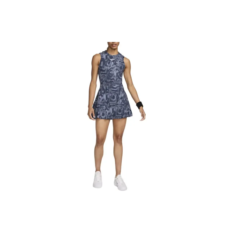 Nike Dri-Fit Court Slam Sleeveless Dress Women's Thunder Blue-2