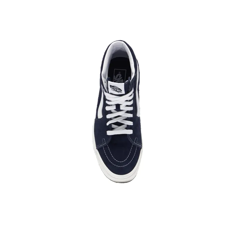 Vans SK8 Wear resistant And Lightweight High Top Canvas Shoes Unisex Blue-3