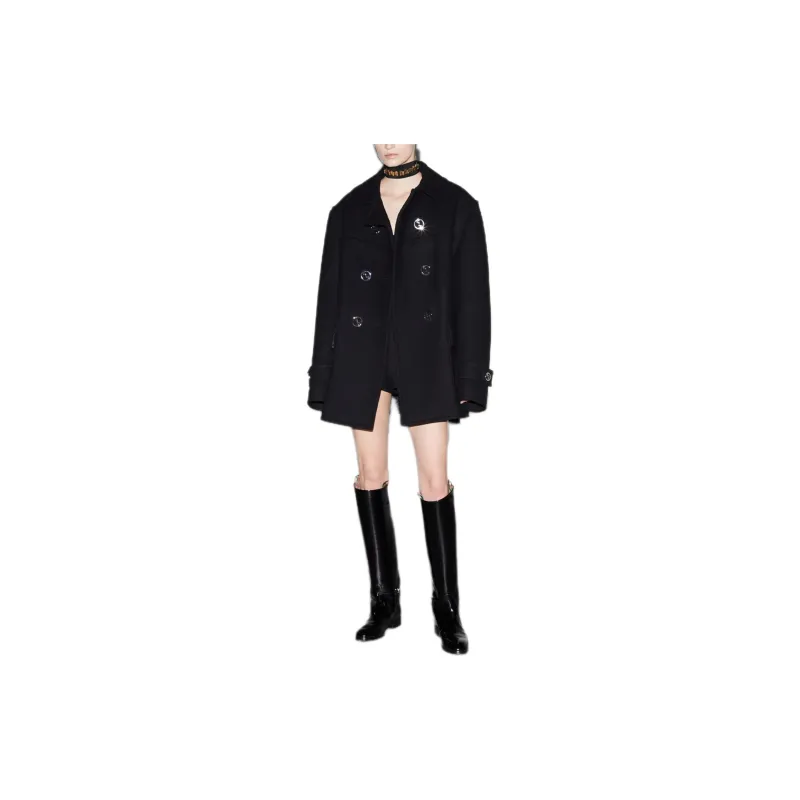 GUCCI Batavia Collared Button Up Coat-1