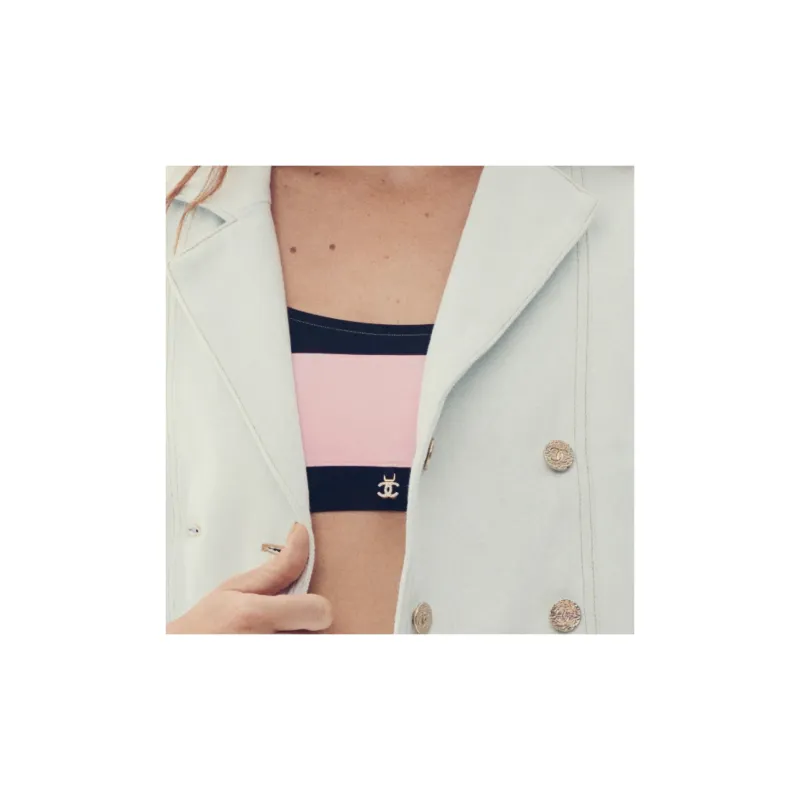 CHANEL SS24 Split Swimsuit Women's Multicolor-1