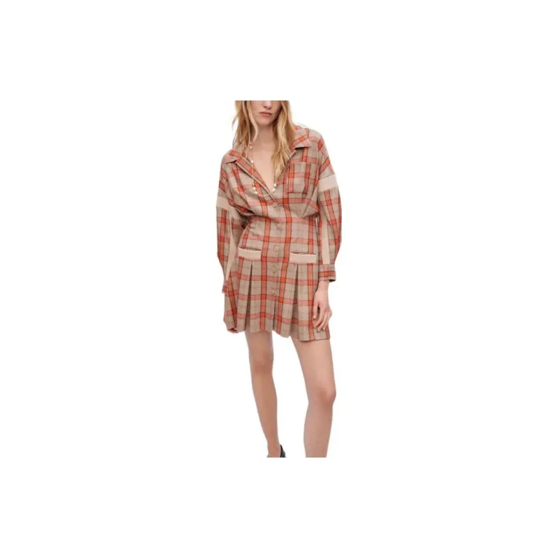 Maje Long-Sleeved Dresses Women's Mixed Color-1