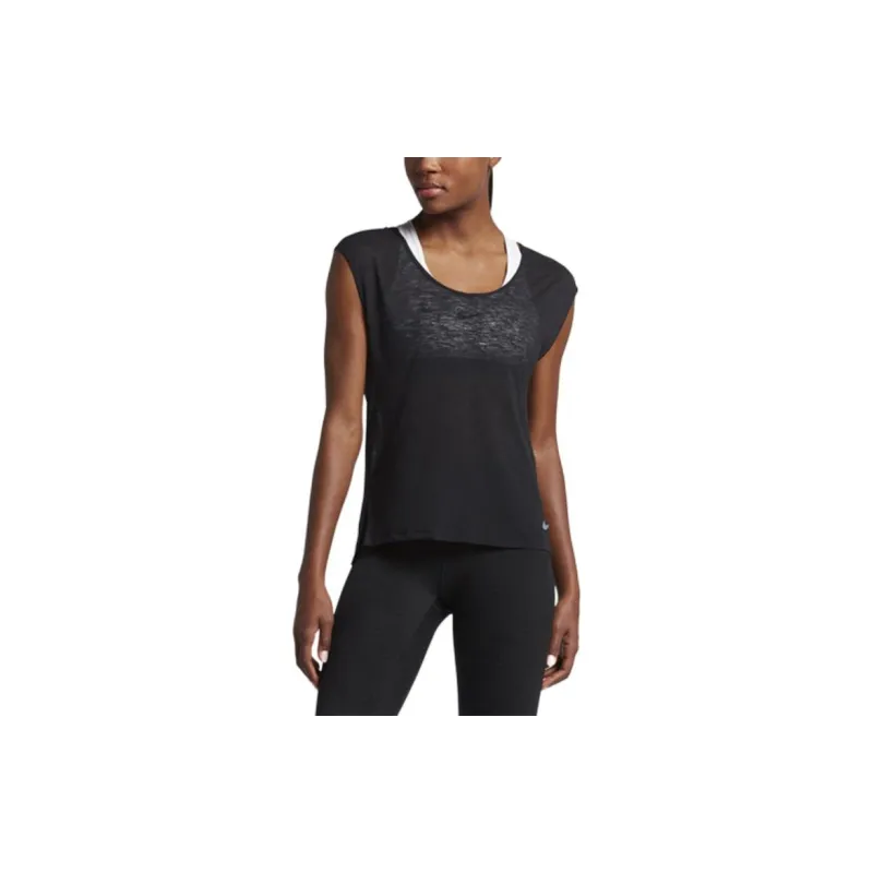 Nike T Shirts Women's Black-3