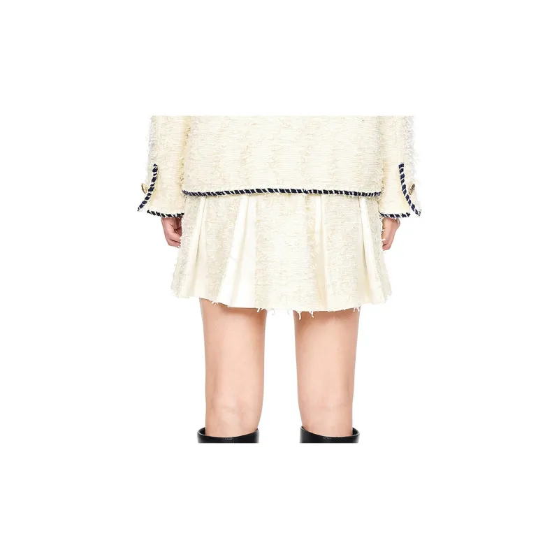 D'zzit Skirt Women's Light Yellow-3