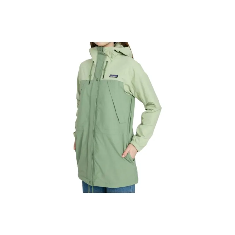 Patagonia Skyforest Jackets Coats Women's Sasa Green-2