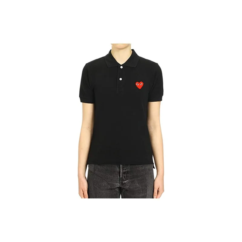 CDG Play Polo Shirts Women's-2