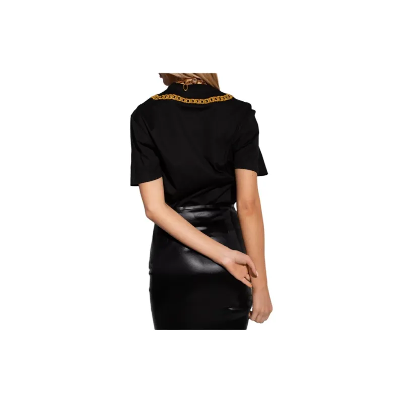 VERSACE T Shirts Women's Black-4