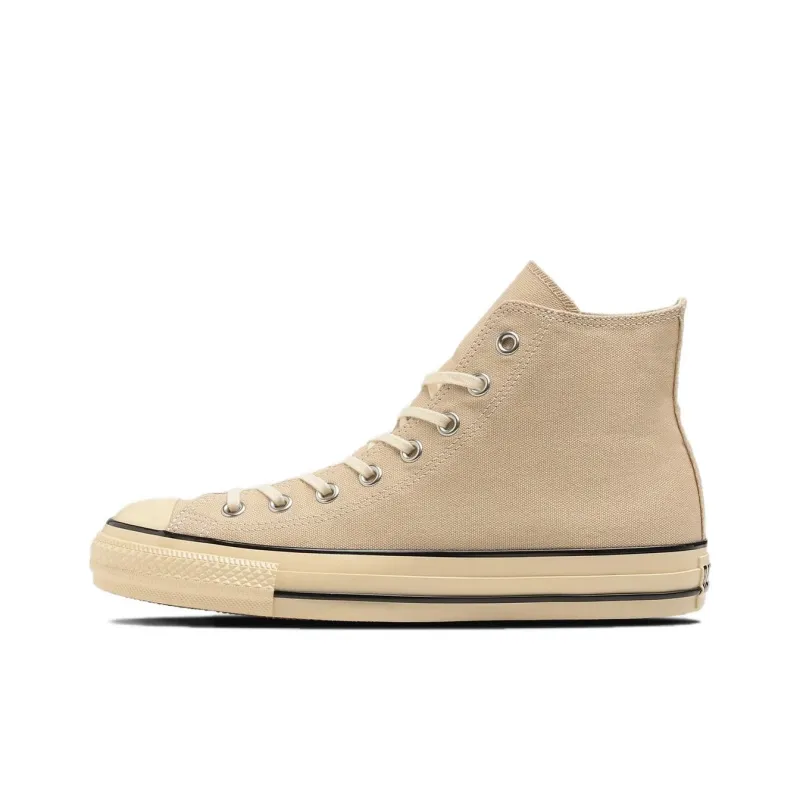 Converse All Star Anti Slip Wear Resistant High Top Canvas Shoes Unisex Ginger Yellow-0