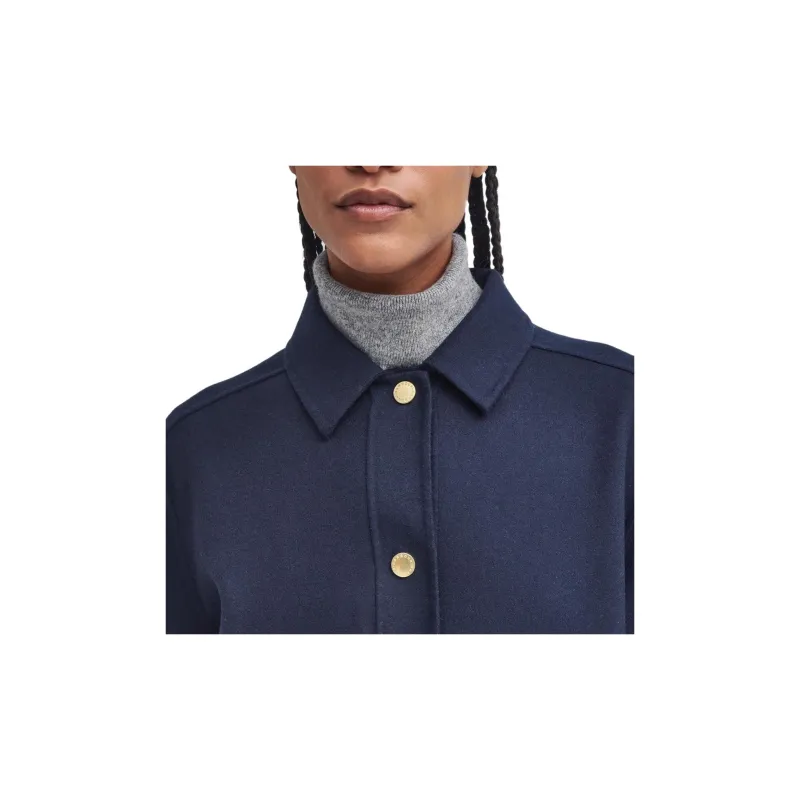BARBOUR SS24 Shirt Women's Marine Blue-5