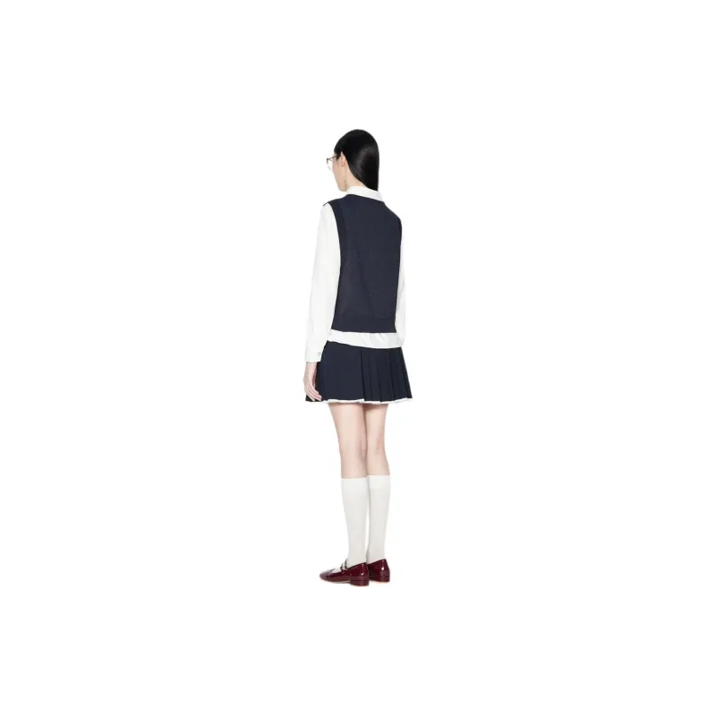 SALT.P Casual Short Skirts Women's Deep Sea Blue-2
