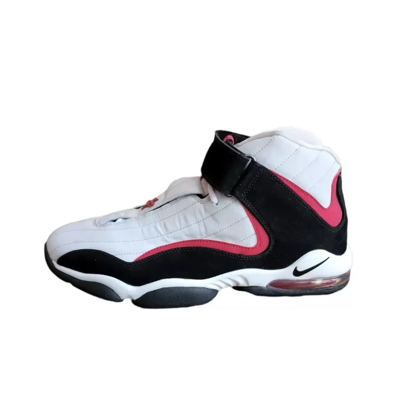 Nike Air Penny Iv Grey Black Red-0