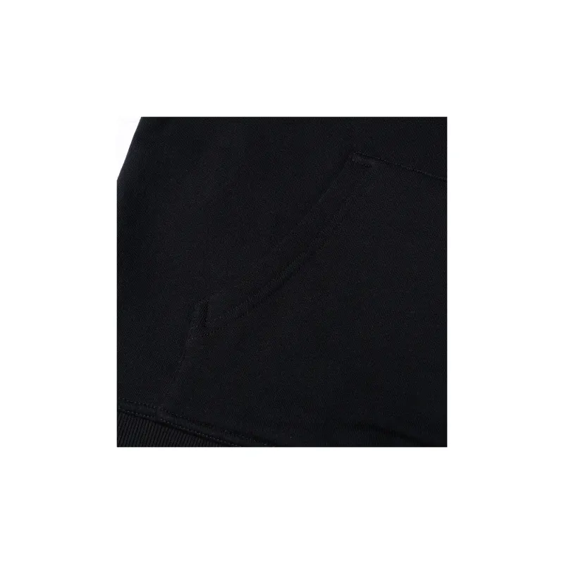 Burberry Women's Embroidered Logo Oversized Hoodie Black-6