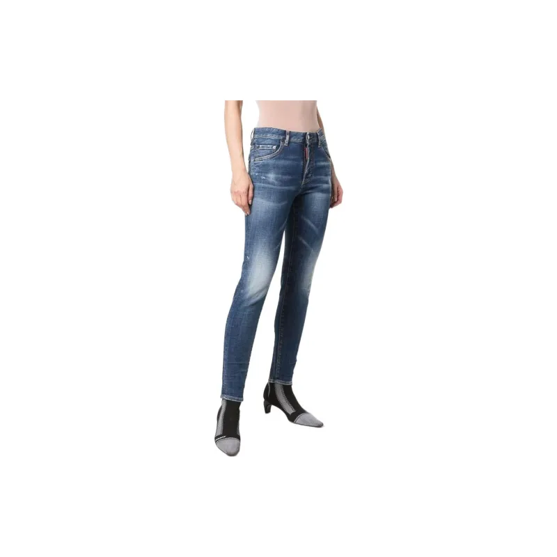 DSQUARED2 Stonewashed Skinny Jeans-3