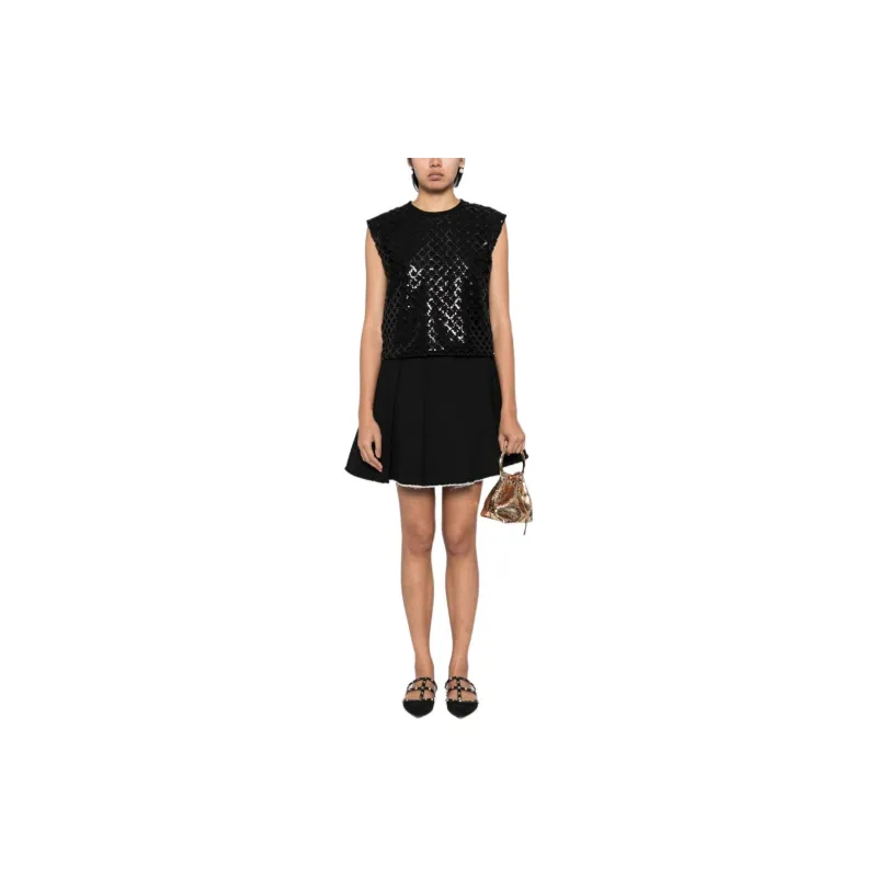 Giambattista Vall Sequin embelished Tank Top-1