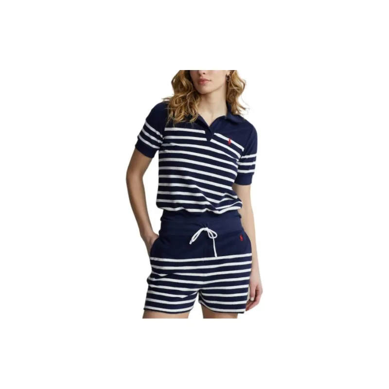 Polo Ralph Lauren SS22 Polo Shirt Women's Marine Blue-3