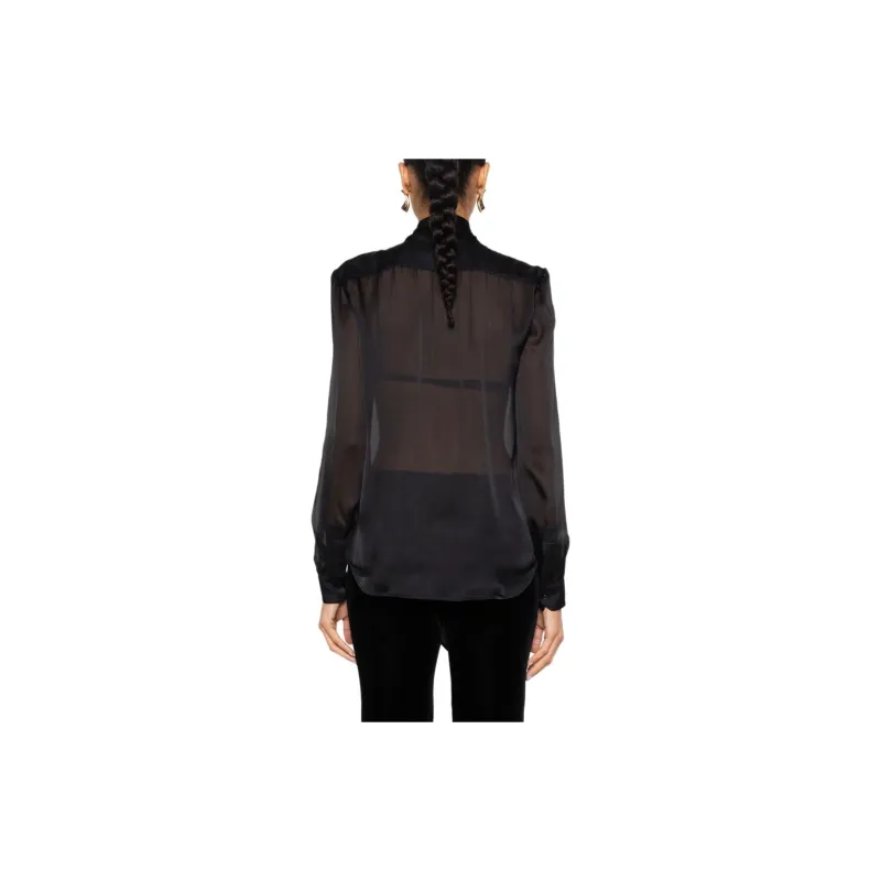 SAINT LAURENT Silk Shirt-2