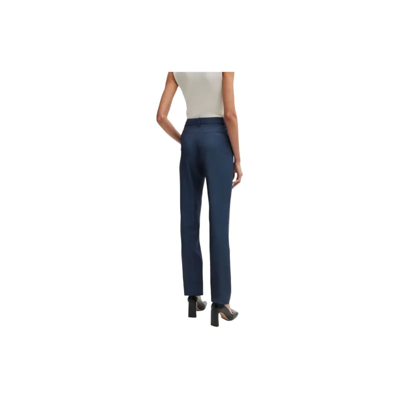 HUGO BOSS Casual Pants Women's Blue-1