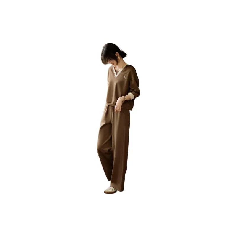 XWI Casual Suits Women's Coffee-1