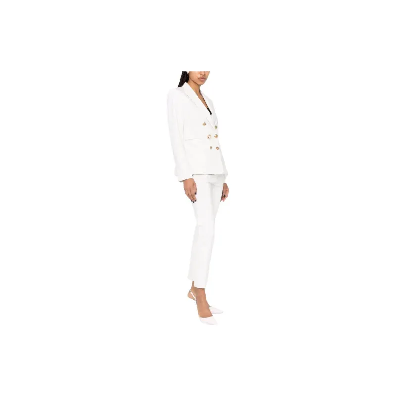 PINKO SS22 Business Suit Women's White-3