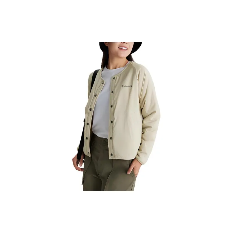 Columbia Jackets Coats Women's Beige-2
