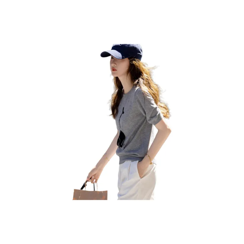 【dme】 Knitwear Women's Heather Gray-2