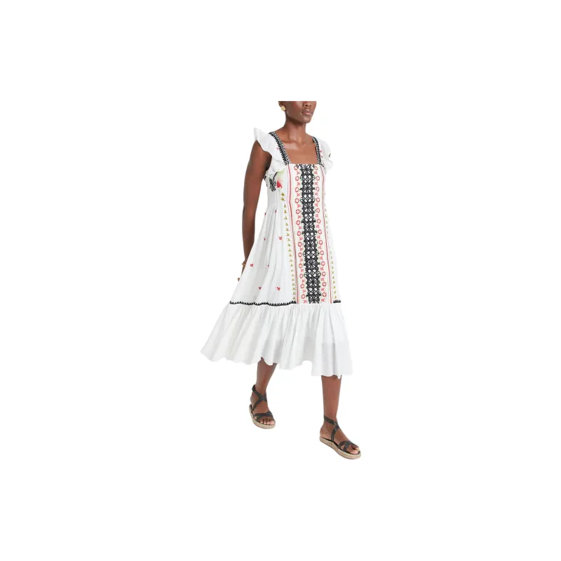 Temperley London Florentine Midi Dress-2