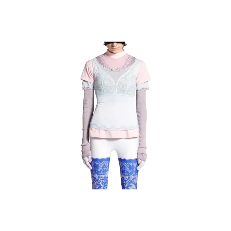 Balenciaga Layered Multicolo Long Sleeved Top-2