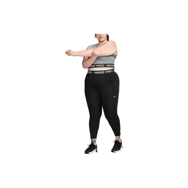 Nike Pro Women's Dri FIT Cropped Tank Top Plus Size-1