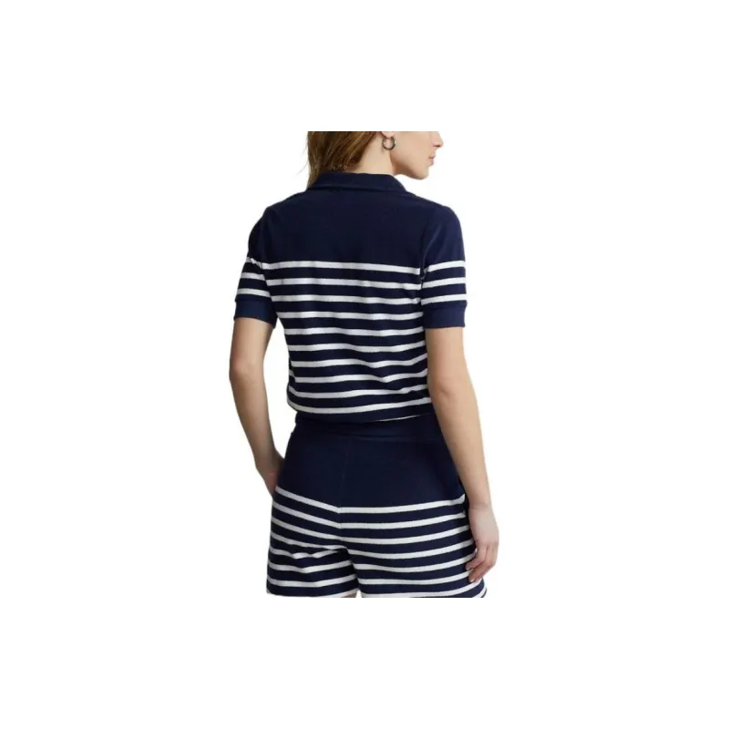 Polo Ralph Lauren SS22 Polo Shirt Women's Marine Blue-2