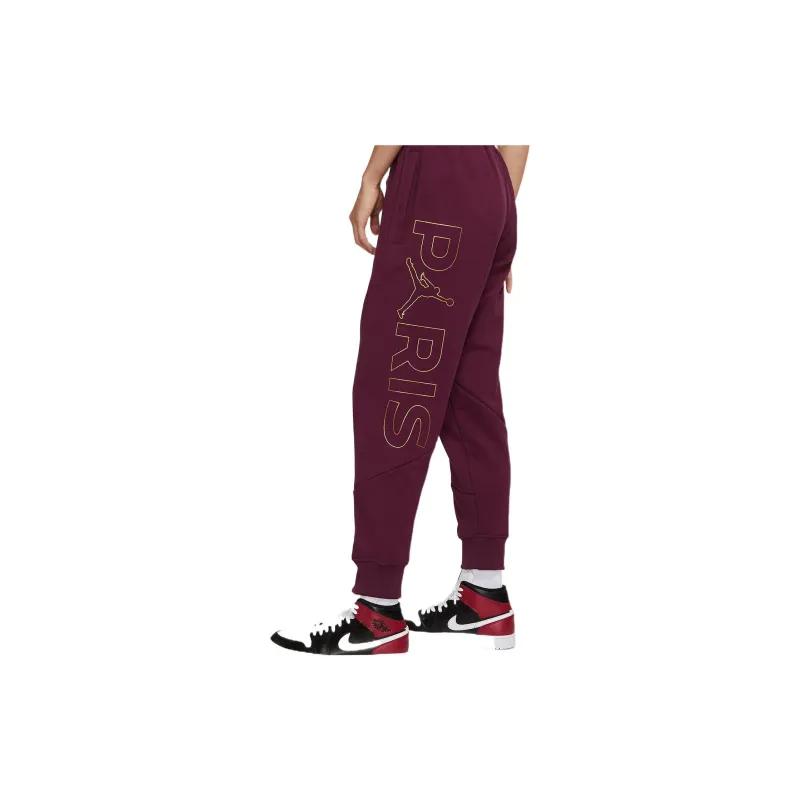 Jordan Sports Pants Women's Burgundy-5