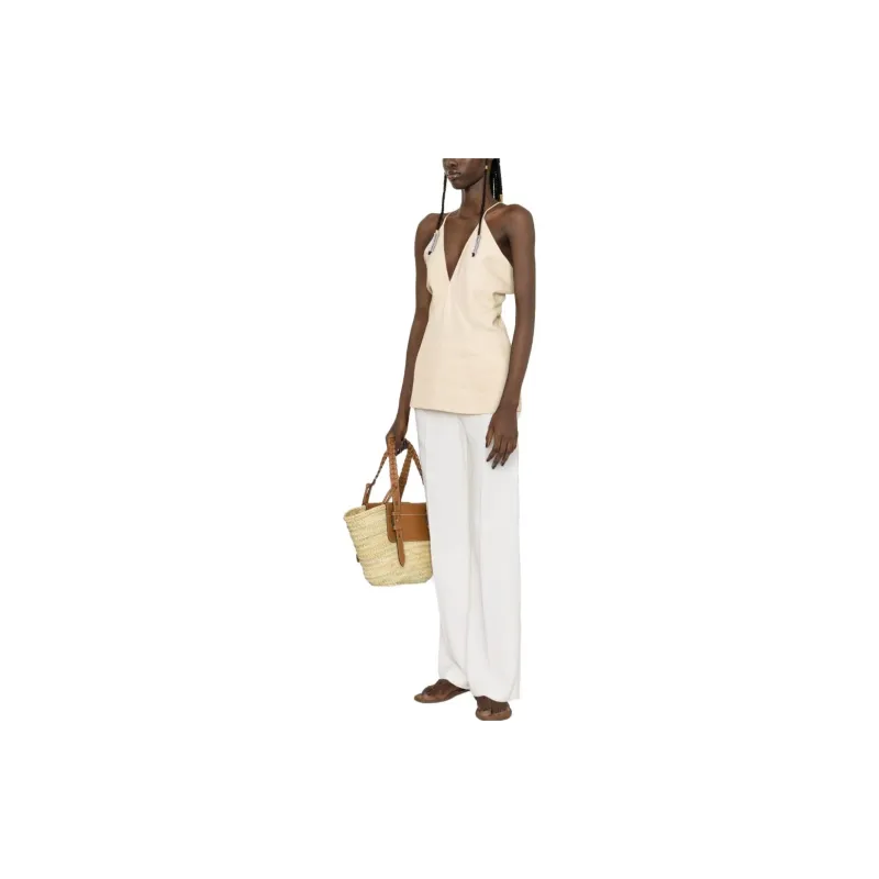 TOTEME Draped Cotton Camisole Top-1