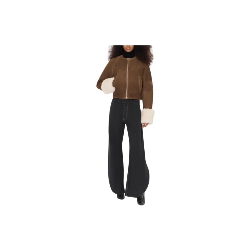 Alaia Shearling Jacket-2