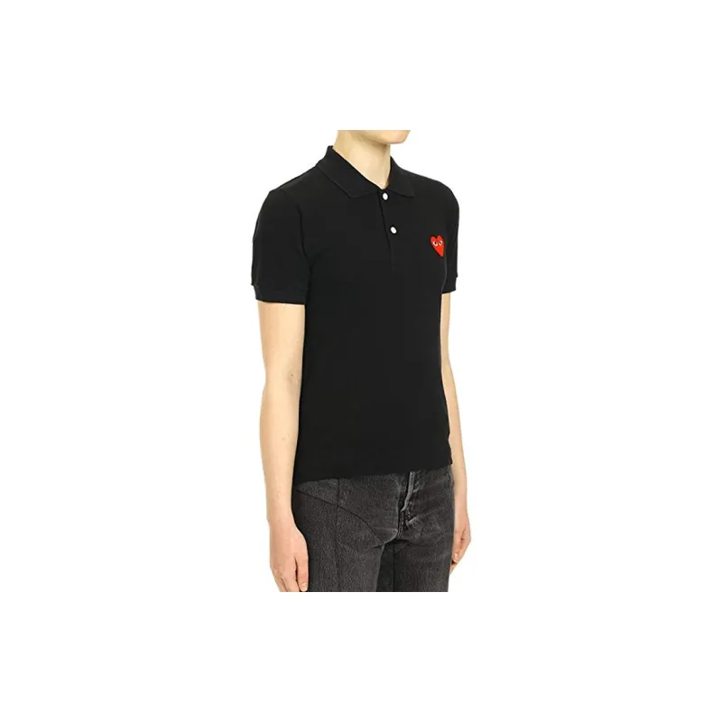 CDG Play Polo Shirts Women's-3