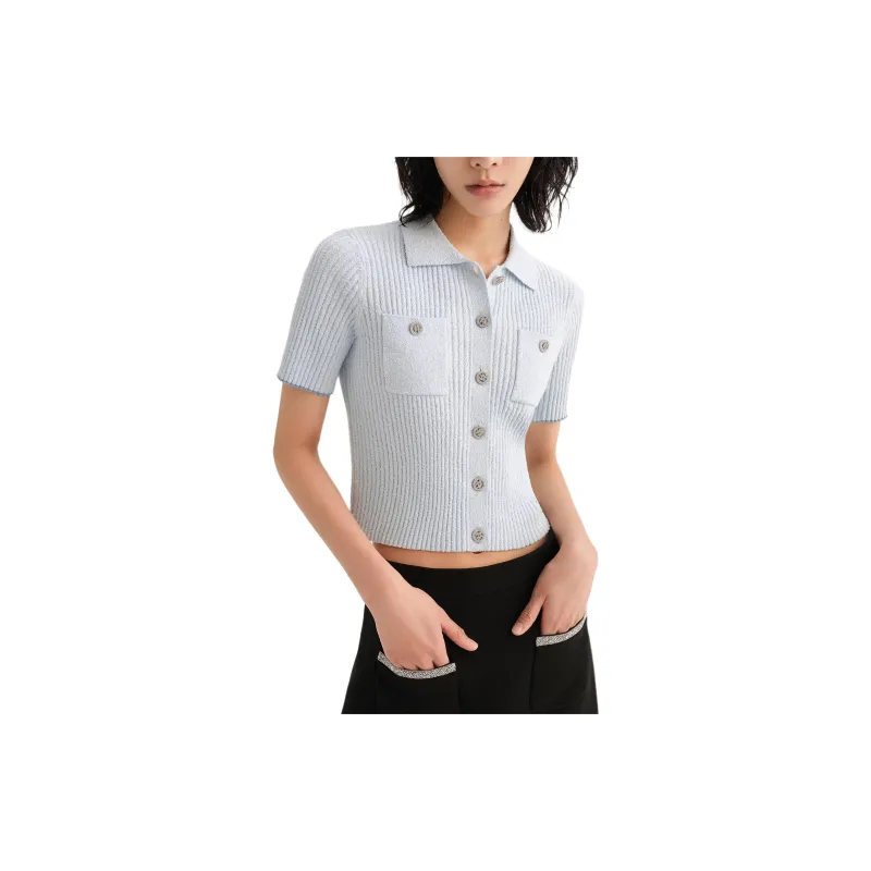 KARL LAGERFELD Knitwear Women's Blue-3