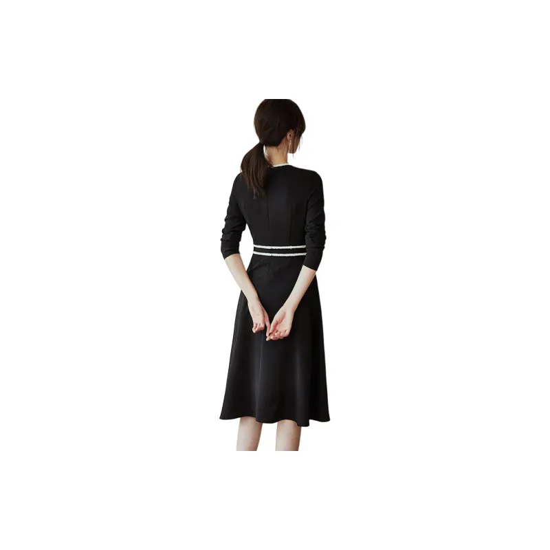 ROEYSHOUSE Long Sleeved Dress Women's Black-2