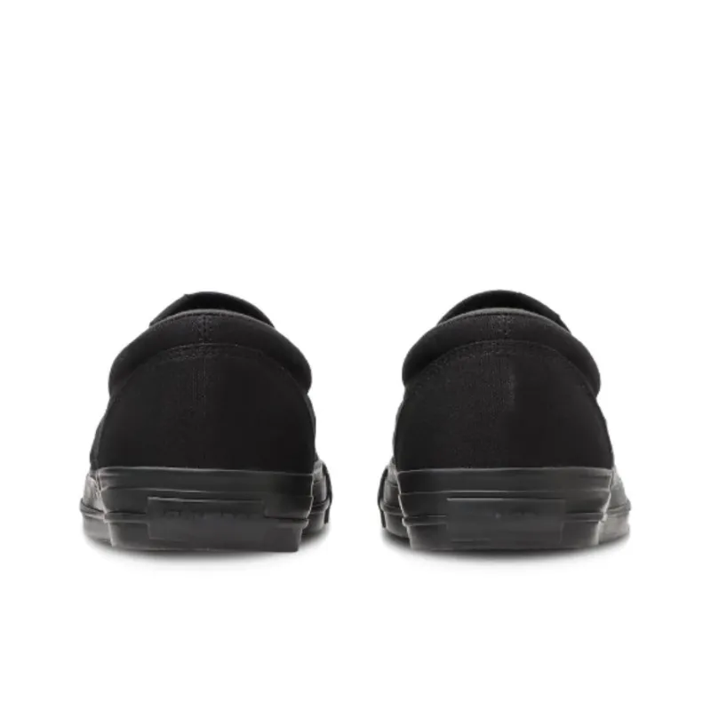 Converse Anti Slip Wear Resistant Low Top Canvas Shoes Women's Black-4