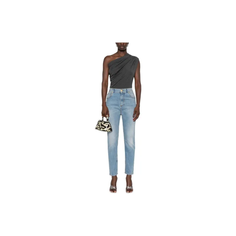 BALMAIN Jeans Women's Light Blue-1