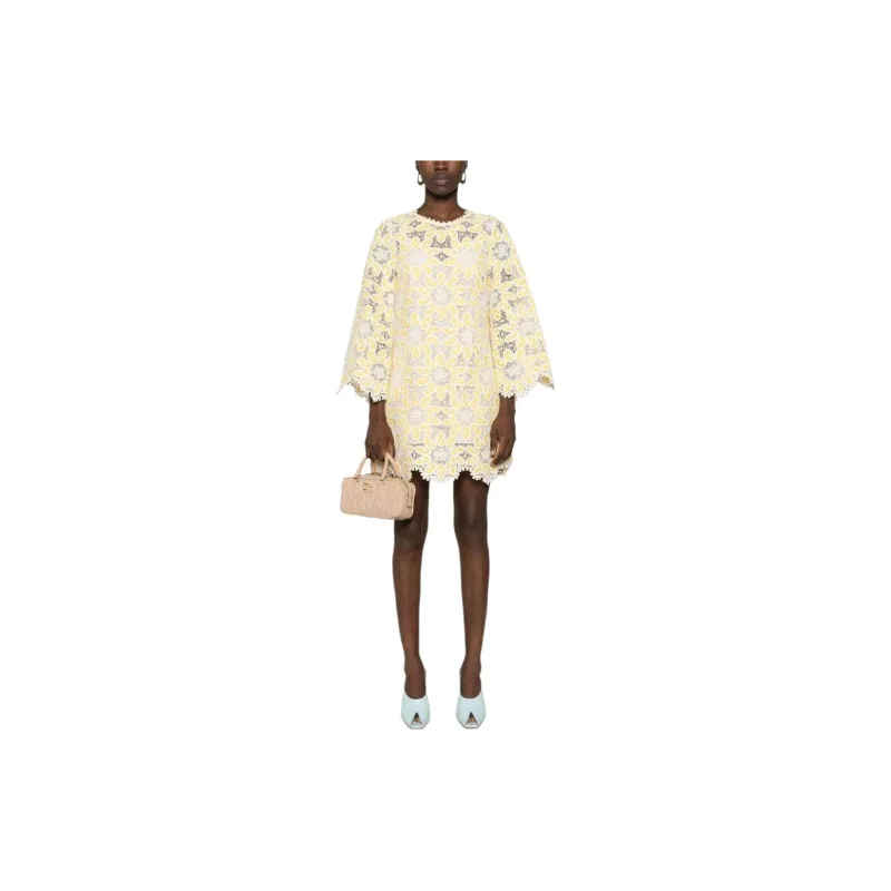 Zimmermann Crochet Knit Mini Dress-1