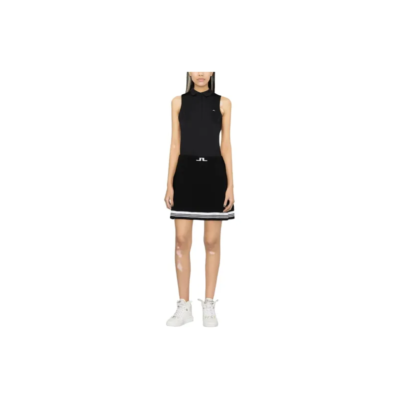 J.Lindeberg Casual Short Skirts Women's Black-1