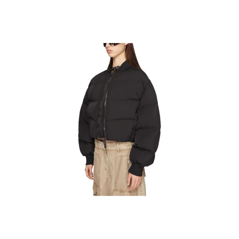 Acne Studios Bomber Puffer Jacket Washed Black 969-3