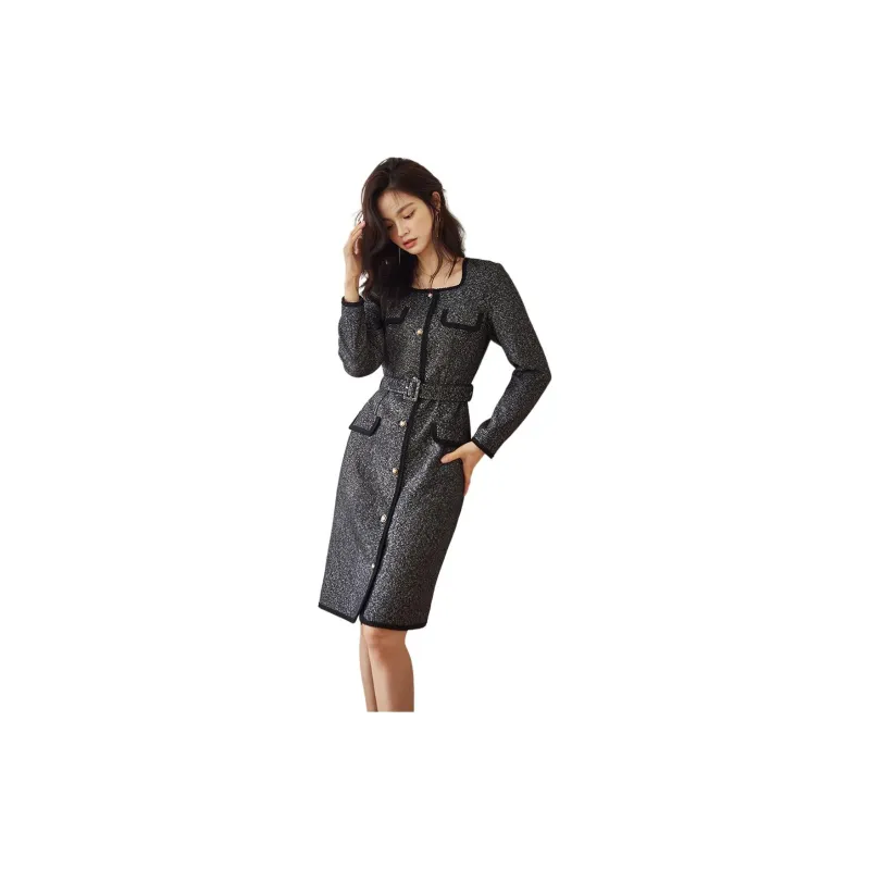 ROEYSHOUSE Long Sleeved Dresses Women's Multicolor-2